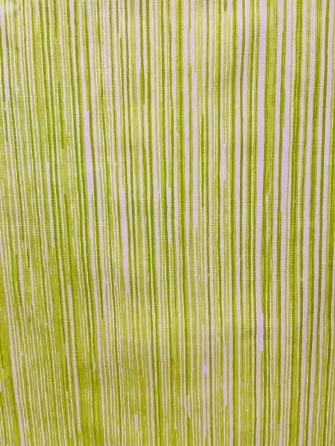 PRINTED STRIPE – Lime Green
